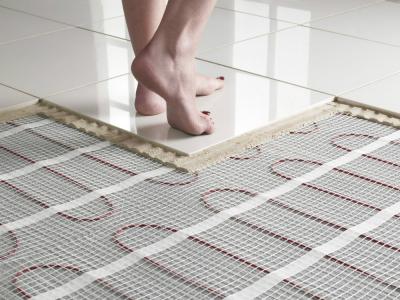 China 120v EAC Approval Water Proof Electric Underfloor Heating Mat Te koop