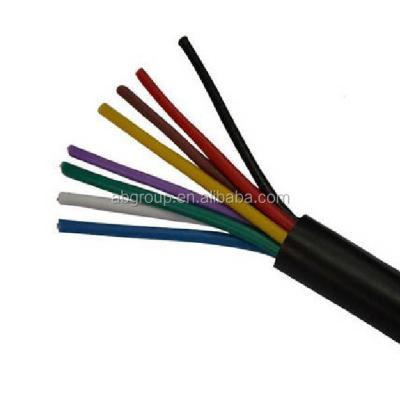 China heat resisting Power Limiting Heating Cable multi cores silicone resin rubber coated electric cable for sale