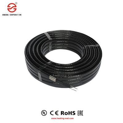 China Anbang Electric Self Regulating Heating Cable Roof And Gutter Snow Melting Heating Cable for sale