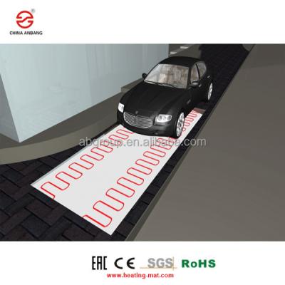 China Outdoor driveway snow melting underfloor heating mat cable for sale