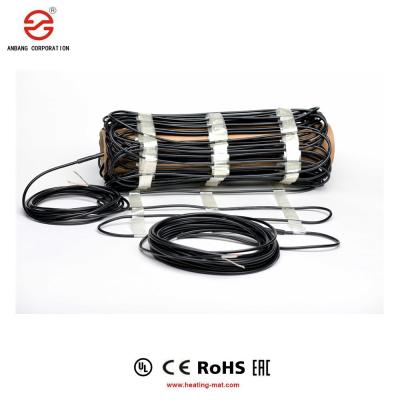 China Anbang Canada 120V Outdoor Driveway snow melting underfloor heating mat cable for sale