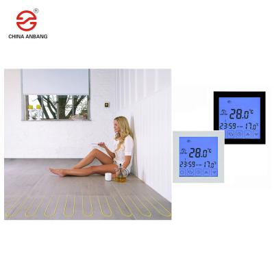 中国 Wifi Control Digital Room Thermostat LED Touch Screen Heating Thermostat 販売のため