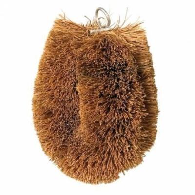 China Sustainable Tawashi Vegetable Brushes Natural Coconut Fiber Japanese Style Fruit Brushes for sale