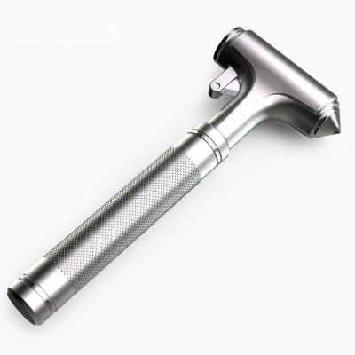 China 45# Carbon Steel Multifunctional 3 in 1 Emergency Car Steering Wheel Safety Hammer with Seat Belt Cutter for sale