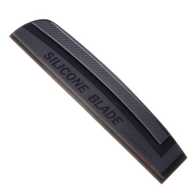 China Universal Silicone Car Vehicle Stained Glass Cleaning Portable Soft Cheap Wiper Blade for sale