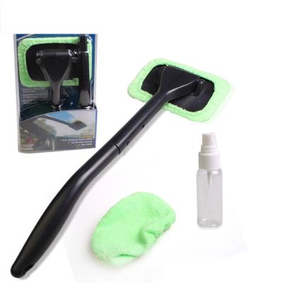 China Portable Detachable ABS Dust Removal Car Windshield Glass Cleaning Wash Brushes for sale