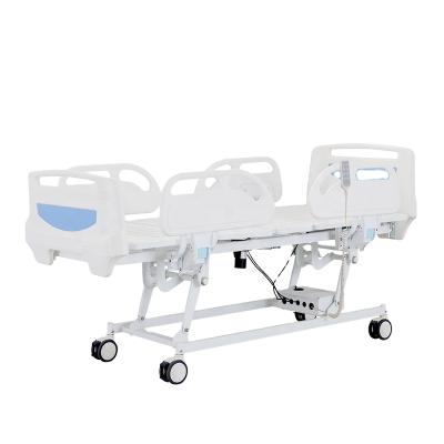 China Hospital Bed Emergency Triple Function Automatic Folded Medical Electric Hospital Beds For Sale From Shanghai for sale