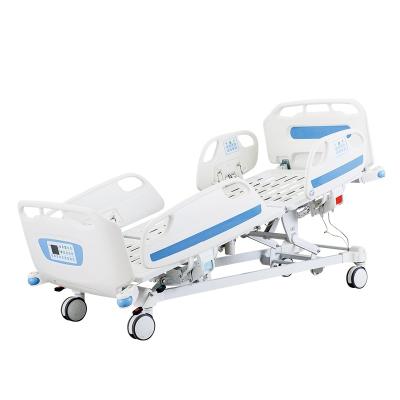 China RC-5EB05 Modern Luxury Hospital Bed Five Function Free Used Special Hospital Beds With ABS Side And Weight Scale Function for sale