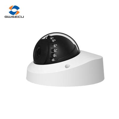 China Human Motion Tracking GWSECU 5MP Super Low Lux Human Body Detection PoE Mini Vandalproof IR Dome IP Camera for sale