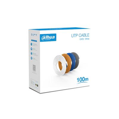 China 100Î © Â ± 15Î © PFM920I-6U-C-100 UTP CAT6 Dahua High Purity Oxygen-Free Copper Cable for sale