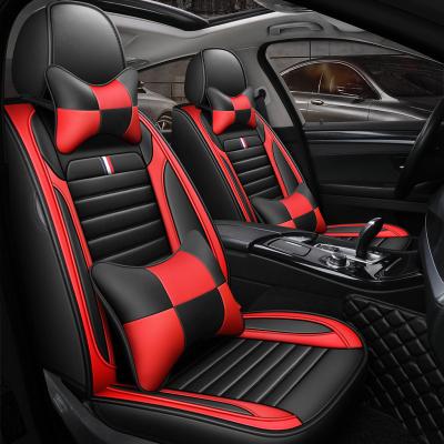 China Business/Universal Car Styling Car Seat Cover Luxury Car Interior Accessories With Cushion Seat Cover Hits In USA for sale