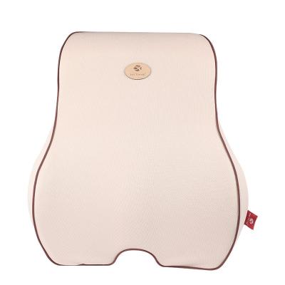 China New Amazon Selling Car Seat Lumbar Support Cushion Lumbar Massage Pillow Hot China-chic Back Headrest Memory Foam for sale