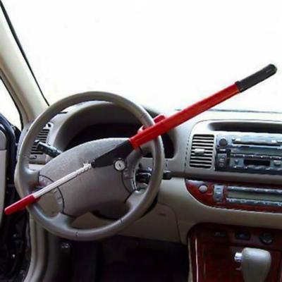 China Anti-theft car steering wheel lock car steering wheel security degree universal model retractable anti-theft U-shaped lock for sale