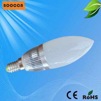 China Aluminum alloy 9 volt led bulbs e14 led candle bulb for sale