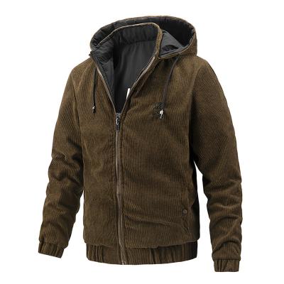 China Windproof Mens Anorak Hoodie Jacket Coat With Zipper Hooded Heating Padded Winter Wear Plus Size Striper Bomber Down Heated Jacket for sale