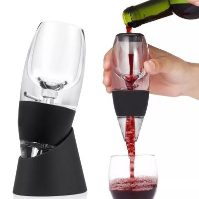 China Other Wine Decanter Aerator Bar Accessories Portable Wine Whiskey Quick Decanter Aerator LK97 Red Black Color Box / for sale