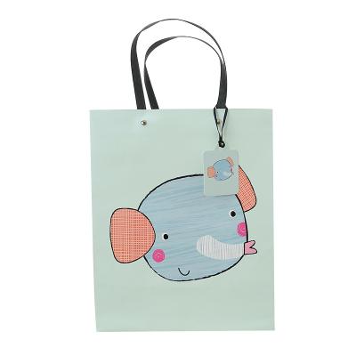 China Wholesale Cute Cartoon Packaging Bag Hand Gift Bag Candy Wrapping Paper Exquisite Paper Bag for sale