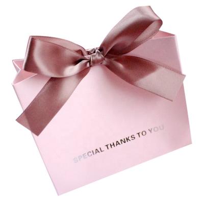 China China Recyclable Manufacturers Personalized Luxury Pink Giftbag Packaging Custom Paper Thank You Gift Bags With Cheap Price for sale