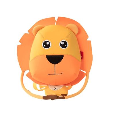 China 3D Lion Shape Waterproof Plush Lightweight Custom Bags For Kids School Backpacks for sale