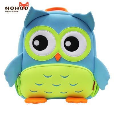 China Best Selling Cheap Cute Owl Animal Backpack Travel Carton Waterproof Price Camping Bags For Kids for sale