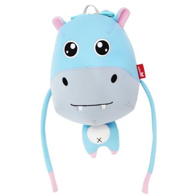 China Waterproof Factory Customized 3D Carton Cute Back Kids Bag School Lol Blue Donkey Style For Christmas for sale