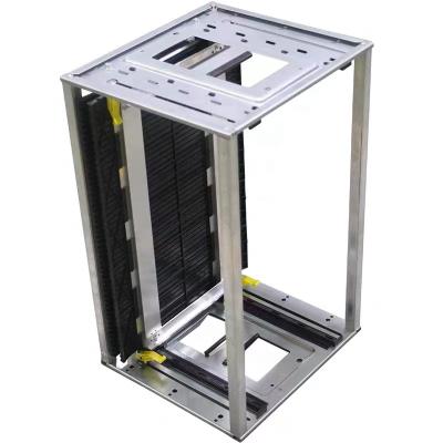 China PP or Alloy SMT ESD Magazine PCB Anti-Static Adjustable High Temperature Aluminum Magazine Rack with PP Material and Aluminum Alloy for sale