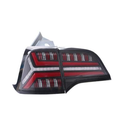 China Autolamp Glistuning Modified LED Tail Light With Sequential Clear Model 3 Y 2017-2021 Indicator Led Rear Lamp for sale