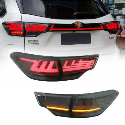 China Modified Autolamp Glistuning LED Tail Lights Compatible with Toyota Lander 2014-2020 High Indicator Rear Lamp Sequential Assembly for sale