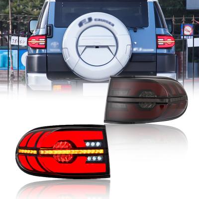 China Modified Autolamp Glistuning LED Tail Lights Compatible with Toyota FJ Cruiser 2007-2014 Sequential Rear Indicator Lamp Assembly for sale