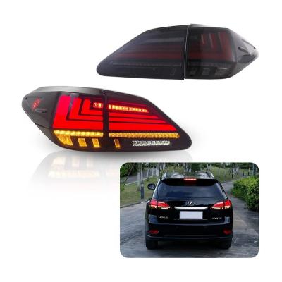 China Autolamp Glistuning Factory Supply Modified Smoked Led Tail Lights For Rx450 Rx350 Auto Parts Lighting System for sale