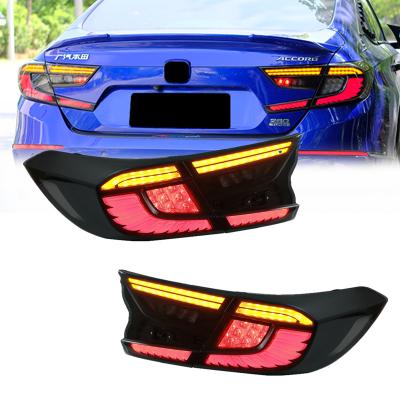 China Modified Autolamp Glistuning LED Sequential Indicator Start Animation For Taillight Accord Tail Lights 2018-2022 Rear Lamps For Accord for sale