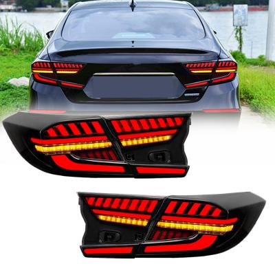 China Modified Autolamp Glistuning LED Sequential Indicator Start Animation For Taillight Accord Tail Lights 2018-2022 Rear Lamps For Accord for sale