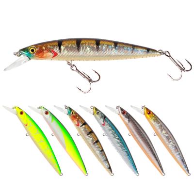 China WEIHE Plastic Hard Bait 105mm 14.2g Suspend Minnow Lure Wobbler Bass Pike for sale