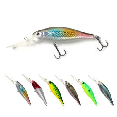 China WEIHE Plastic 6m 7g Sinking Lures Artificial Fishing Minnow for sale