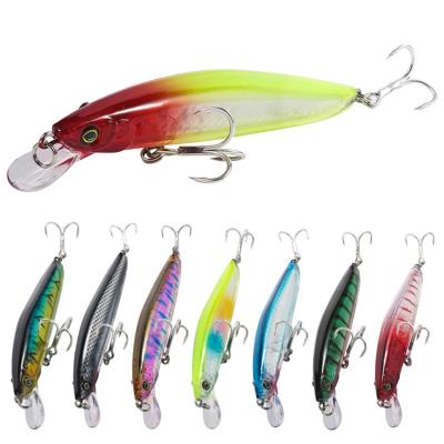 China ABS WEIHE 11cm Minnow 13.5g Plastic Fishing Lure Baits Big Size Long Artificial Minnow for sale