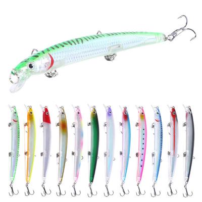 China WEIHE fishing lure minnow wobblers hard bait deep diving crankbaits minnow WHHJ-MI130 for sale