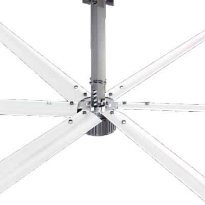 China Animal husbandry/sports industry/industrial large diameter air volume hvls ceiling fan recreation/transportation hubs 8ft-16ft-24ft big malaysia for sale