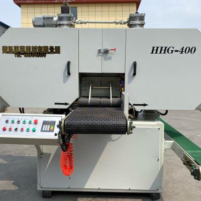 China Horizontal Portable Wood Sawmill Band Saw Woodworking Band Sawmills Log Cutting Band Saw Machine for sale