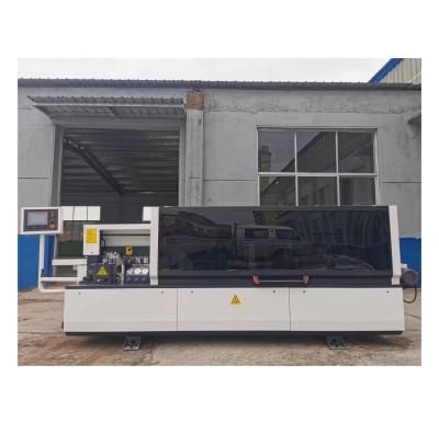 China Building Material Shops Jidong Full Automatic Wood Double Trimming Curve Edge Banding Machine for sale