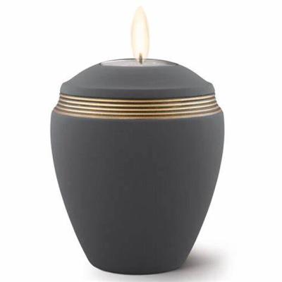 China European style ceramic candle holders wholesale urns for human ashes ceramic candle holder with lid urns for sale