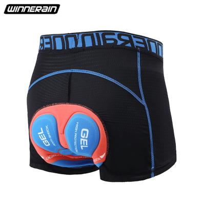 China Dropshipping Breathable Quick Dry Underwear Men's Cycling Mountain Bike Shorts Silicone Padded Cycling Shorts for sale