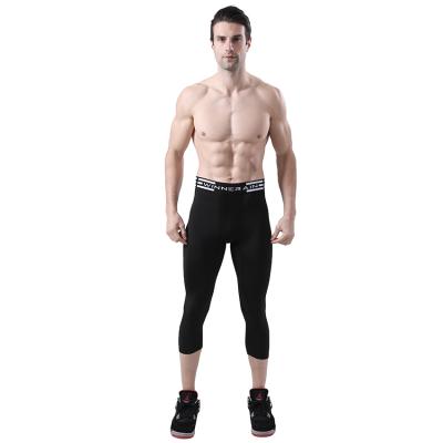 China WINNERAIN Breathable Men's Running Sporty Tights Workout Gaiters For Gym Fitness Sports for sale