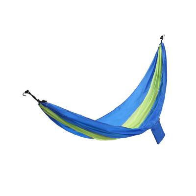 China Modern Camping Nylon Parachute Hammock Double Light Ripstop Hammock With Tree Straps for sale