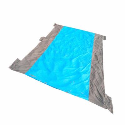 China Top End Sand Free Camping Ripstop Picnic Beach Ultralight Rise Good Quality Nylon Mat for sale