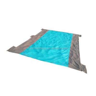 China Sand Free Sand and Outdoor Beach Picnic Blanket Parachute Beach Blanket Water Proof Lightweight Compact Nylon Sand Proof Beach Mat for sale