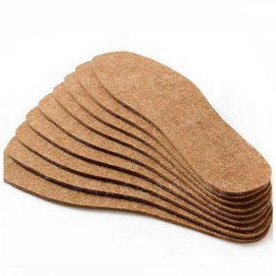 China Shoe Inside Environmental Protection Wool Felt Wholesale Waterproof Insole for sale