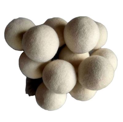 China Eco-fiendly Eco-friendly Organic Wool Felt Laundry Wool Drier Balls for sale