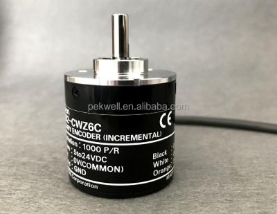 China New Original Omron Rotary Encoder E6B2-CWZ6C 10P/R~2000P/R Rotary Shaft Optical Incremental Rotary Push Pull Circuit for sale