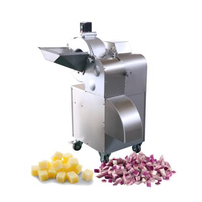 China CHD100 Multi-function Automatic Vegetable Cutter Potato Carrot Tomato Coconut Mango Cube Dicer Cutting Machine for sale