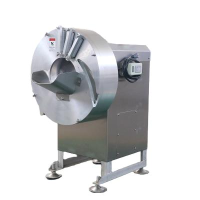 China Easy Operation DAMATIC 500 Kg Per Hour Vegetable Ginger Carrot Banana Chips Julienne Slicer Cutting Machine for sale